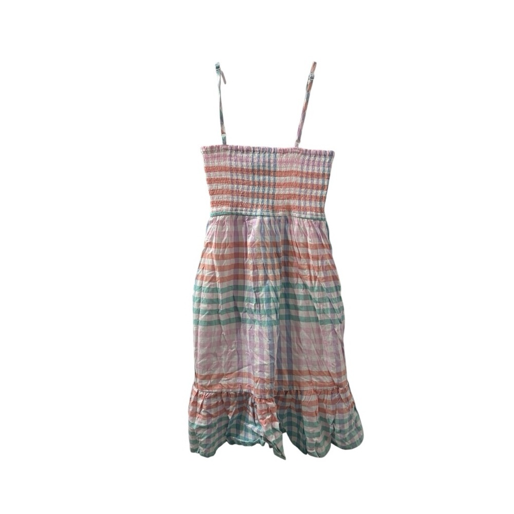 Japna Multicolor Plaid Summer Dress XS - Picture 3 of 8